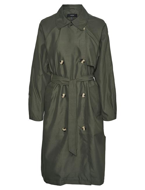 Vmdoreensoffy Long Trenchcoat Ent Vero Moda Khaki