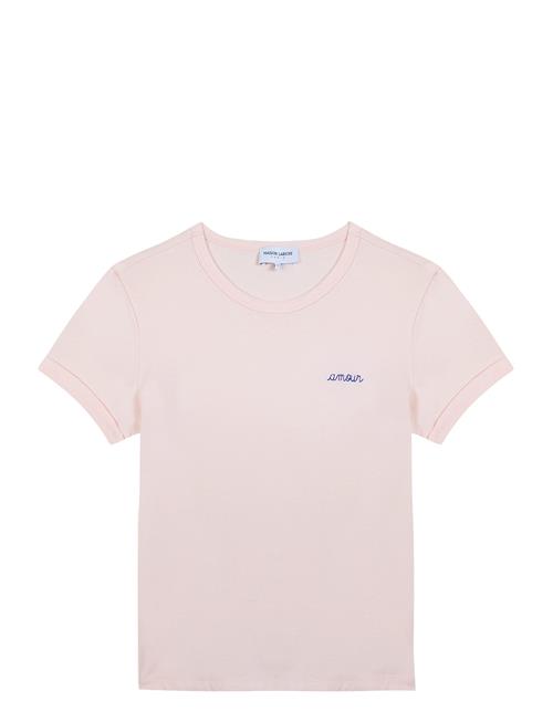 Se Poitou Tee-Shirt Maison Labiche Paris Pink ved Booztlet