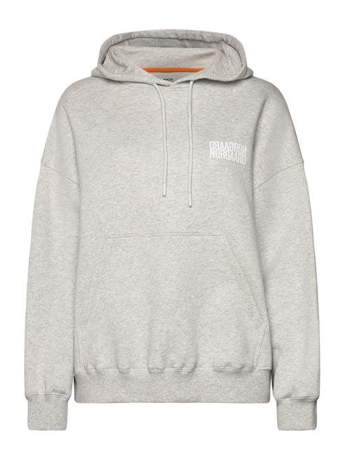 Se Organic Sweat Atlas Hoodie Mads Nørgaard Grey ved Booztlet