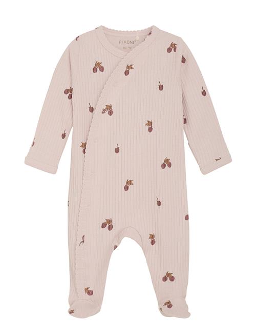 Nightsuit Rib Fixoni Pink