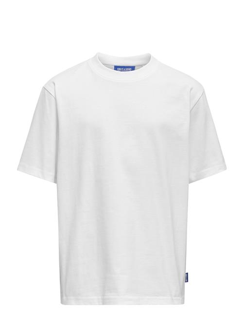 Osjfred Life Rlx Ss Tee Jrs Noos ONLY & SONS White