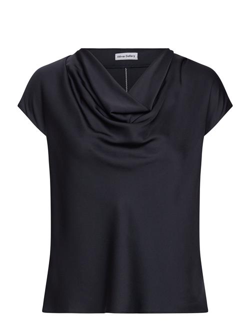 Zia Silk Top Ahlvar Gallery Navy