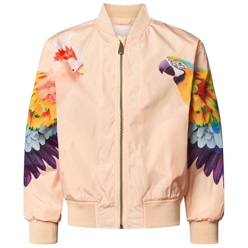 Molo Haliva Jacket Fantasy Parrots 152 cm  Orange.  152 cm  Unisex