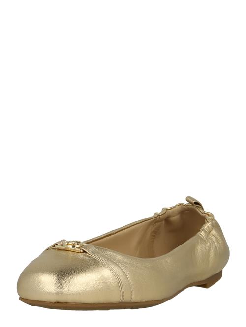 Se MICHAEL Michael Kors Ballerinasko  guld ved About You