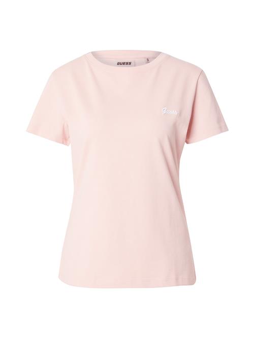 Se GUESS Funktionsbluse 'IRIS'  pastelpink / hvid ved About You