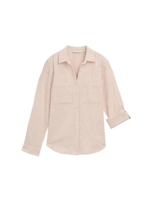 TOM TAILOR Bluse  beige