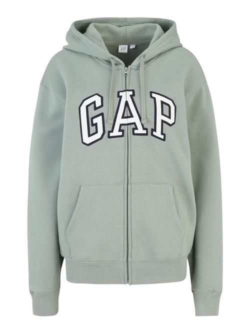 Gap Tall Sweatjakke 'HERITAGE'  marin / pastelgrøn / hvid