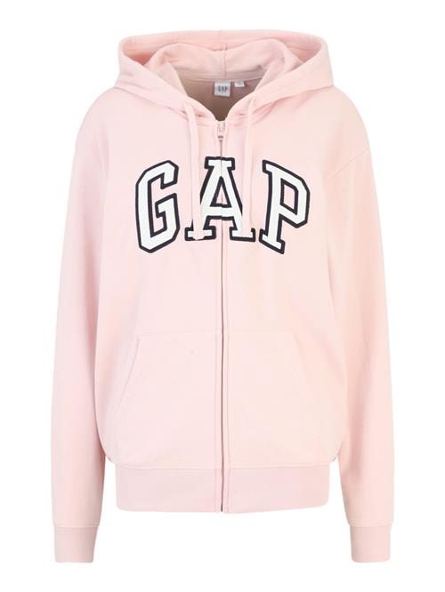 Gap Tall Sweatjakke 'HERITAGE'  marin / pastelpink / hvid