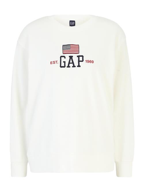 Se Gap Petite Sweatshirt  navy / rød / hvid ved About You