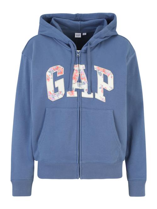 Gap Petite Sweatjakke 'HERITAGE'  safir / mint / gammelrosa / hvid