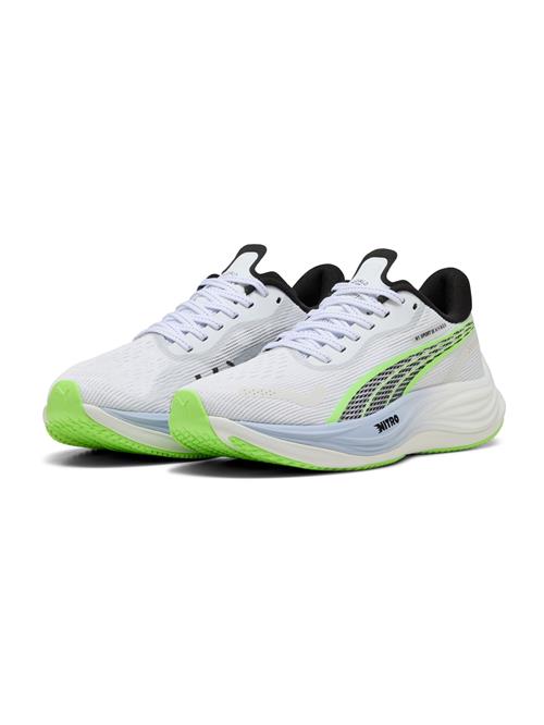 PUMA Løbesko 'Velocity Nitro 3 Hyrox'  neongrøn / sort / hvid