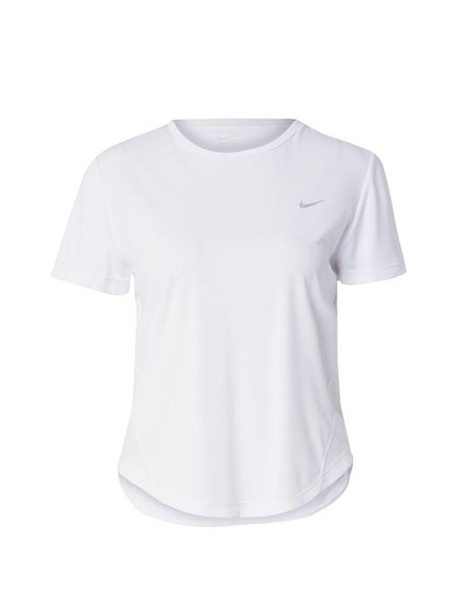 NIKE Funktionsbluse 'TEMPO'  grå / hvid