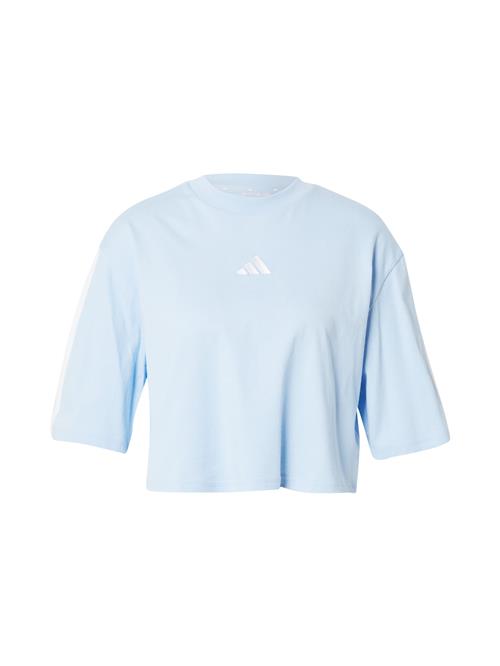 ADIDAS SPORTSWEAR Funktionsbluse  lyseblå / hvid