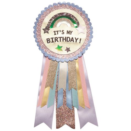 Mimi & Lula Birthday Rosette-badge Unicorn | Lilla | 0