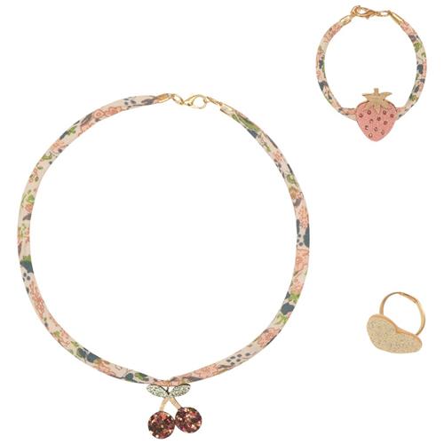 Se Mimi & Lula Cherries Smykkesæt Florence One Size      kvinde ved Babyshop