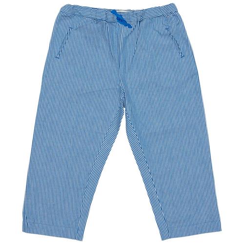 Copenhagen Colors Stribede Bukser Sharp Blue 98 cm  Blå  98 cm  Unisex