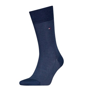 Tommy Hilfiger Legwear Tommy Hilfiger Strømper Men Premium Birdseye Socks Jeansblå Str 45/46 Herre