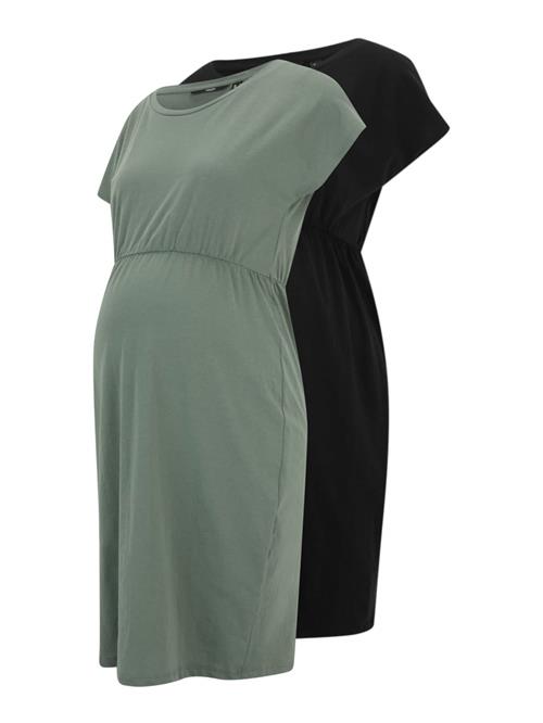 Vero Moda Maternity Kjole 'VMMLuna'  jade / sort