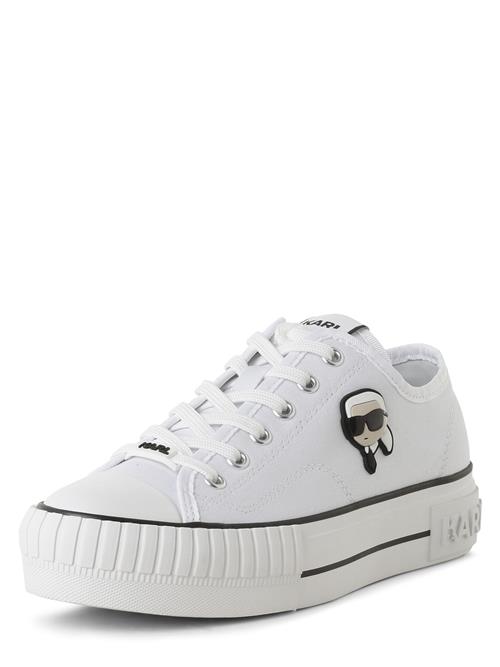 Se Karl Lagerfeld Sneaker low  creme / sort / hvid ved About You