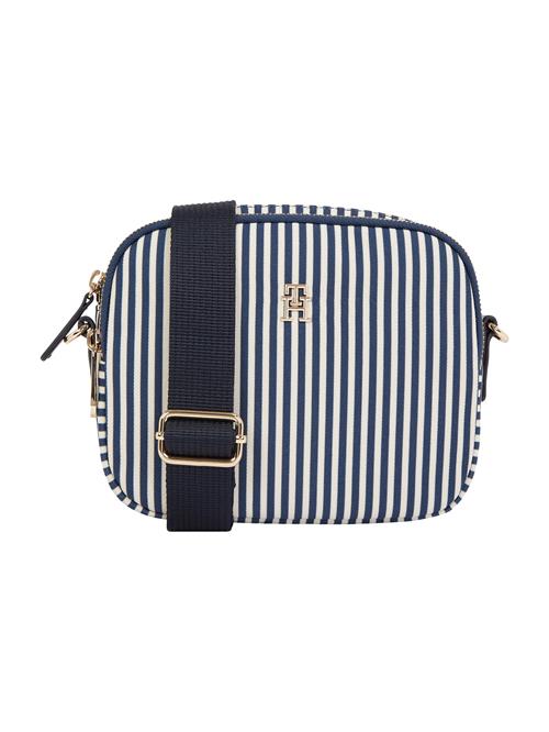 TOMMY HILFIGER Skuldertaske 'POPPY SUMMER'  blå / hvid