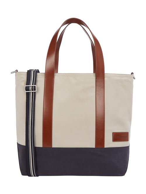 TOMMY HILFIGER Shopper  ecru / marin / cognac