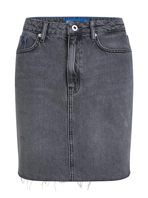 KARL LAGERFELD JEANS Nederdel  azur / grey denim / sort