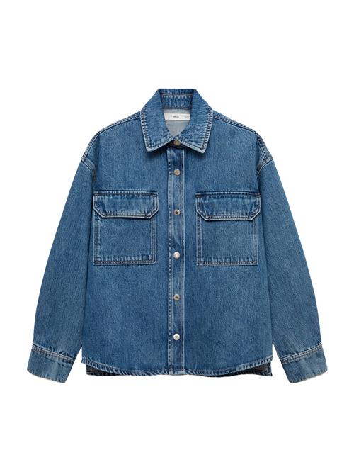 MANGO Overgangsjakke 'CARLOTA'  blue denim