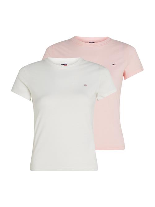 Tommy Jeans Shirts  pastelpink / hvid