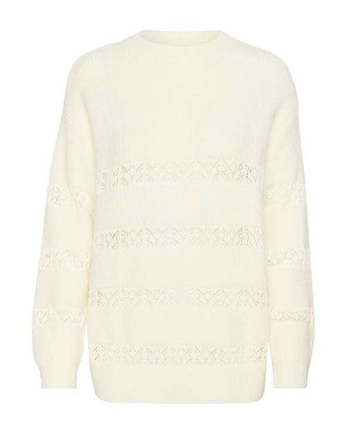 Se SAINT TROPEZ Pullover 'Ingela'  naturhvid ved About You