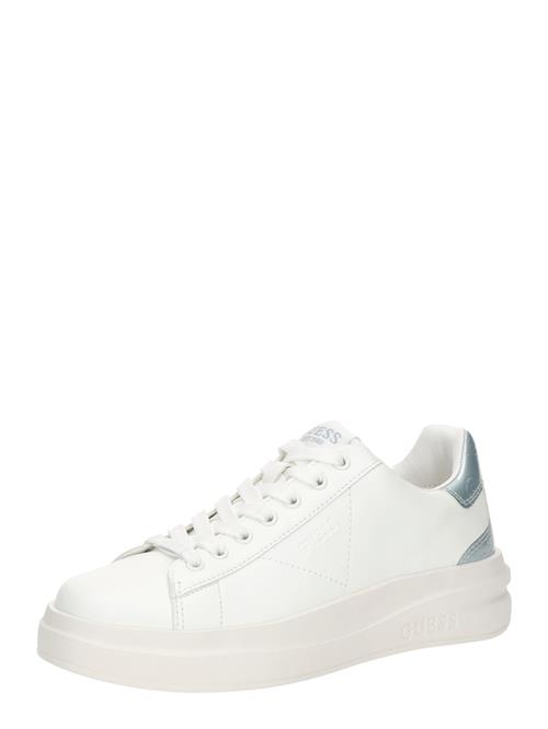 GUESS Sneaker low 'Elbina'  sølv / hvid