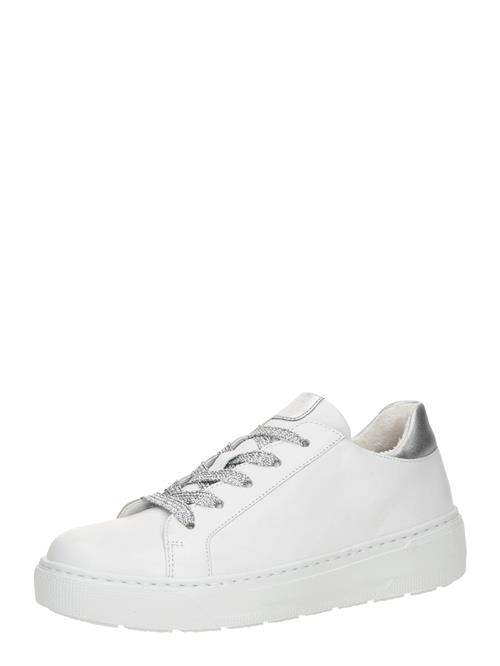 GABOR Sneaker low  sølv / hvid