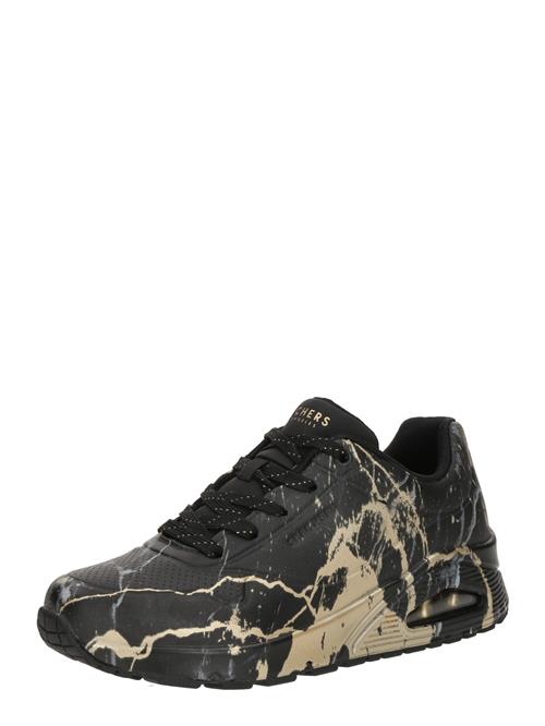 SKECHERS Sneaker low 'UNO - MARBEL MARVEL'  guld / sort