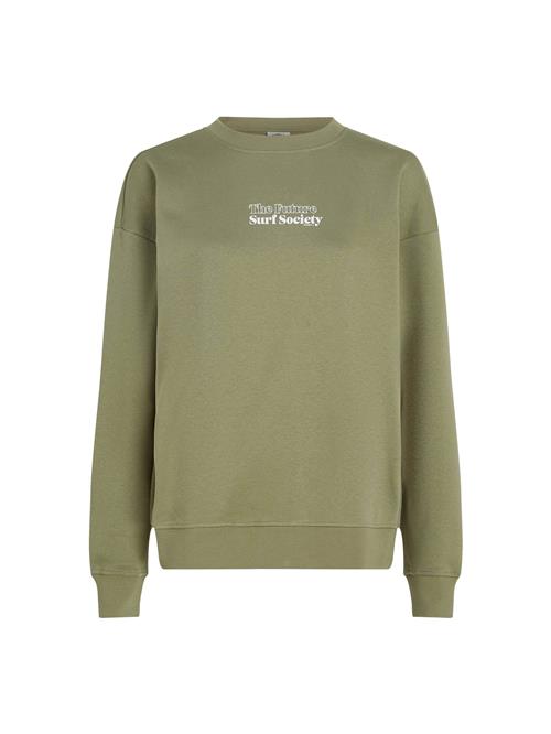 O'NEILL Sweatshirt 'Future Surf Society'  oliven / hvid