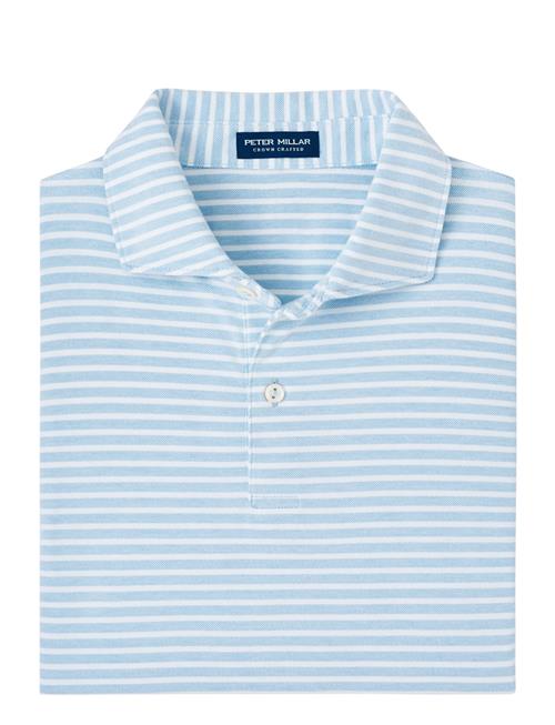 Se Albatross Cotton Blend Pique Polo - Edwin Spread C Peter Millar Blue ved Booztlet