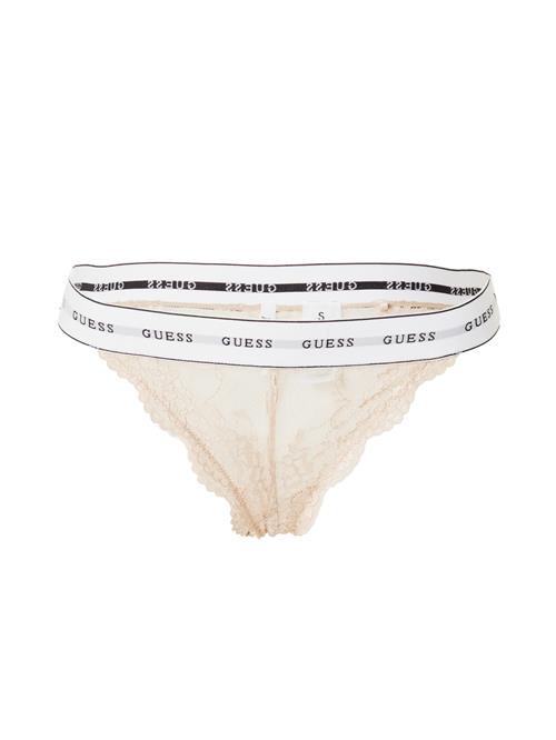 GUESS Slip  beige / sort / hvid