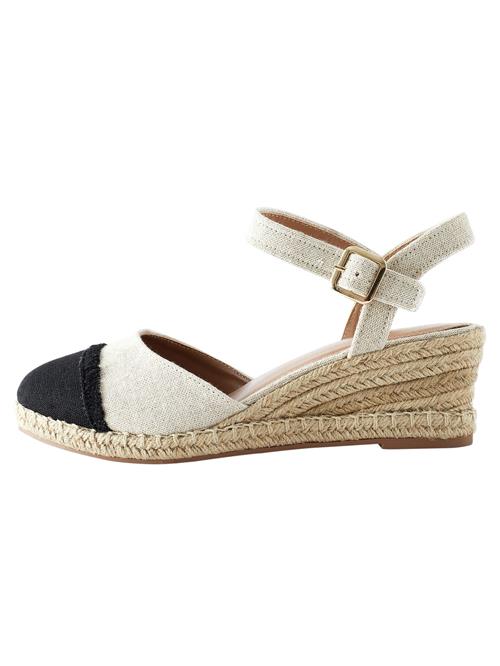 Se Next Slingpumps 'Forever Comfort'  creme / sort ved About You