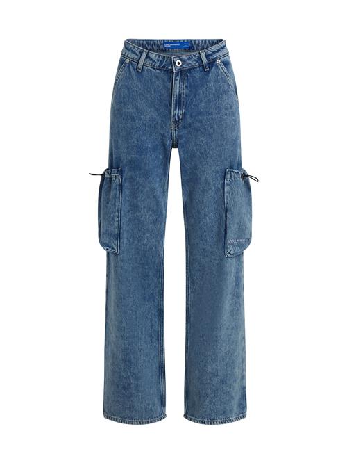 KARL LAGERFELD JEANS Cargojeans  mørkeblå