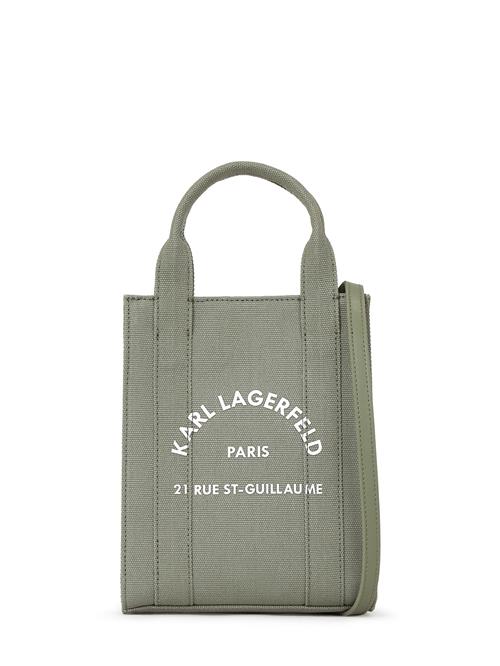 Karl Lagerfeld Shopper  mørkegrøn / offwhite