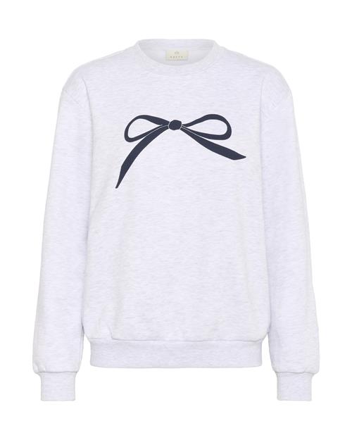 Kaffe Sweatshirt 'Anne'  navy / grå-meleret