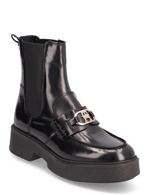 Th Hardware Loafer Boot Tommy Hilfiger Black