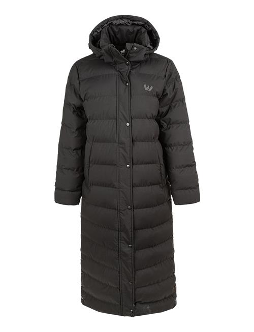 Joana W Long Puffer Jacket Whistler Black