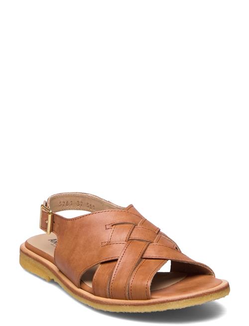 Sandals - Flat - Open Toe - Op ANGULUS Brown