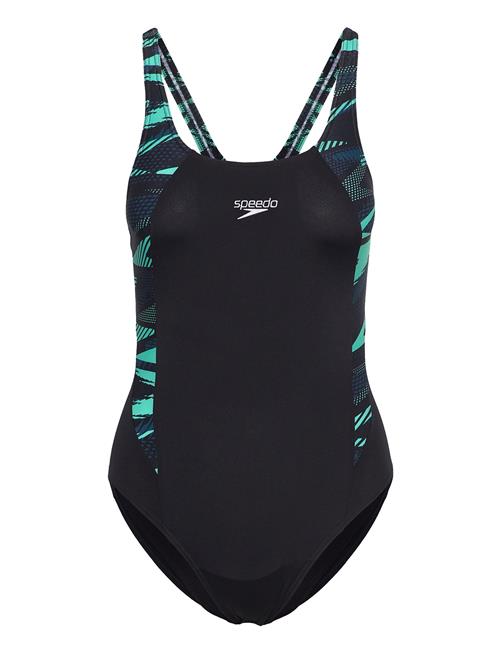 Womens Hyperboom Splice Muscleback 1 Pc Speedo Black