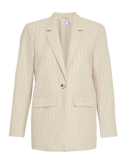 Mschjonalyn Slit Blazer Stp MSCH Copenhagen Beige