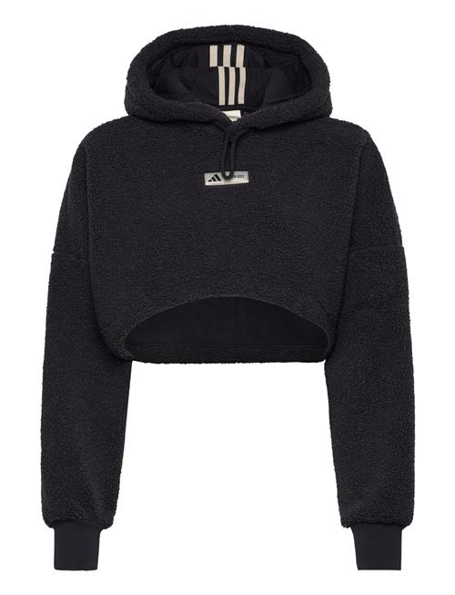 Adidas X Moonboot Cropped Hoodie Adidas Sportswear Black