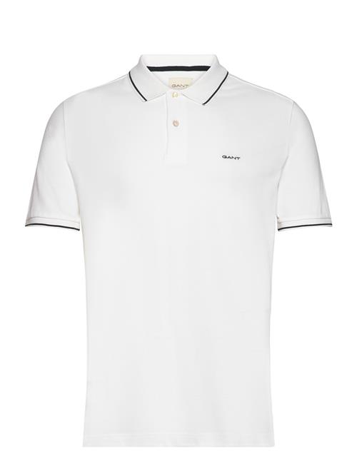 Tipping Ss Pique Polo GANT White