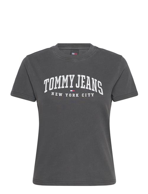 Tjw Reg Varsity Tee Tommy Jeans Black