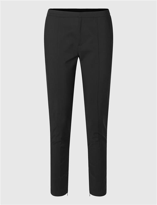 Slfmuse Mw Cropped Pant Selected Femme Black