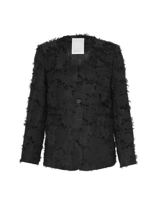 Se Mschaugustina Loose Blazer MSCH Copenhagen Black ved Booztlet