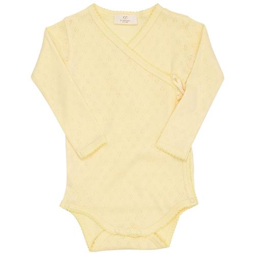 Copenhagen Colors Babybody I Pointelle Bleggul | Gul | 68 cm